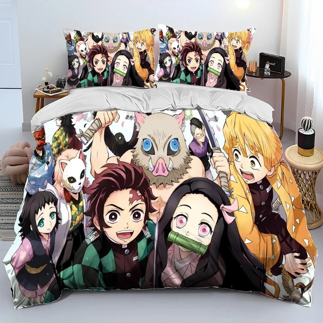 My Hero Academia Bedding Set Duvet Covers Pillowcases Cartoon Anime  Comforter Bedding Sets Bedclothes Bed Linen NO Sheet - AliExpress
