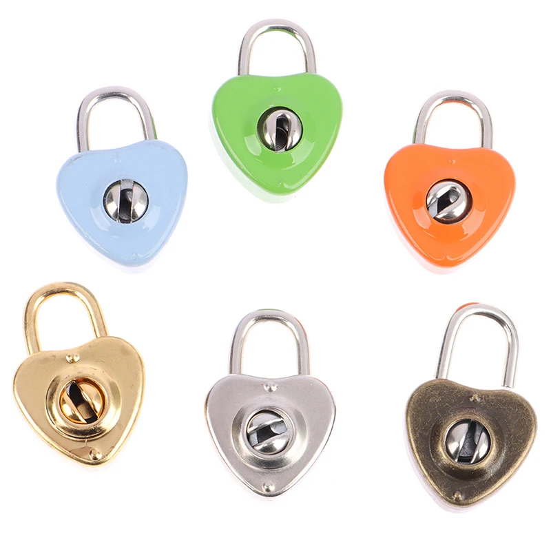 1pcs Mini Padlocks Key Lock With Key Luggage Lock For Zipper Bag