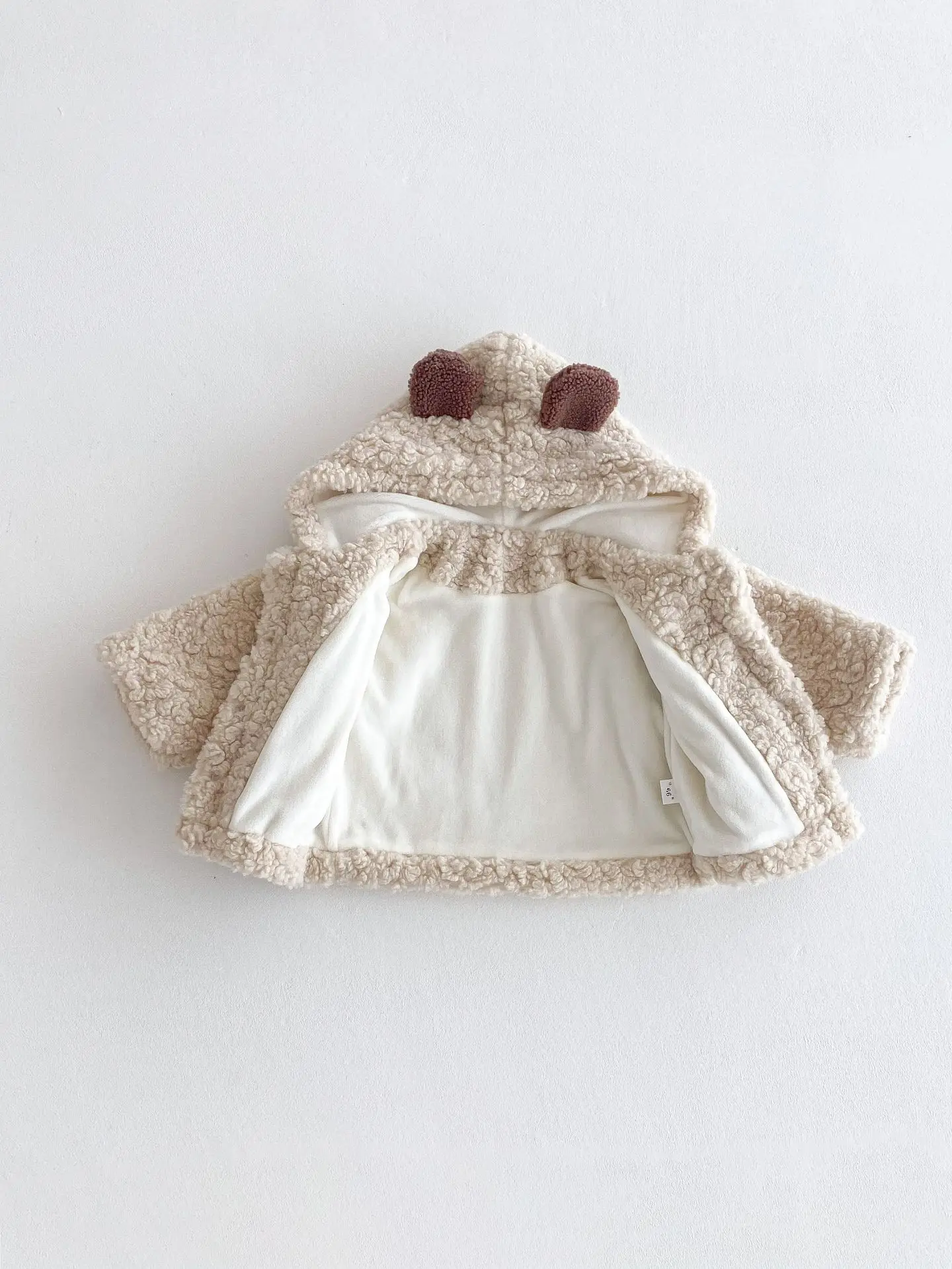 Baby Girl Clothes Winter Autumn Outerwear For Newborn Baby Boys Thickened Bear Ears Hooded Jackets Infants Kids Coat 0-4 Years