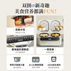Double-boiler rice cooker household multi-function rice cooker pressure dual-purpose small 4