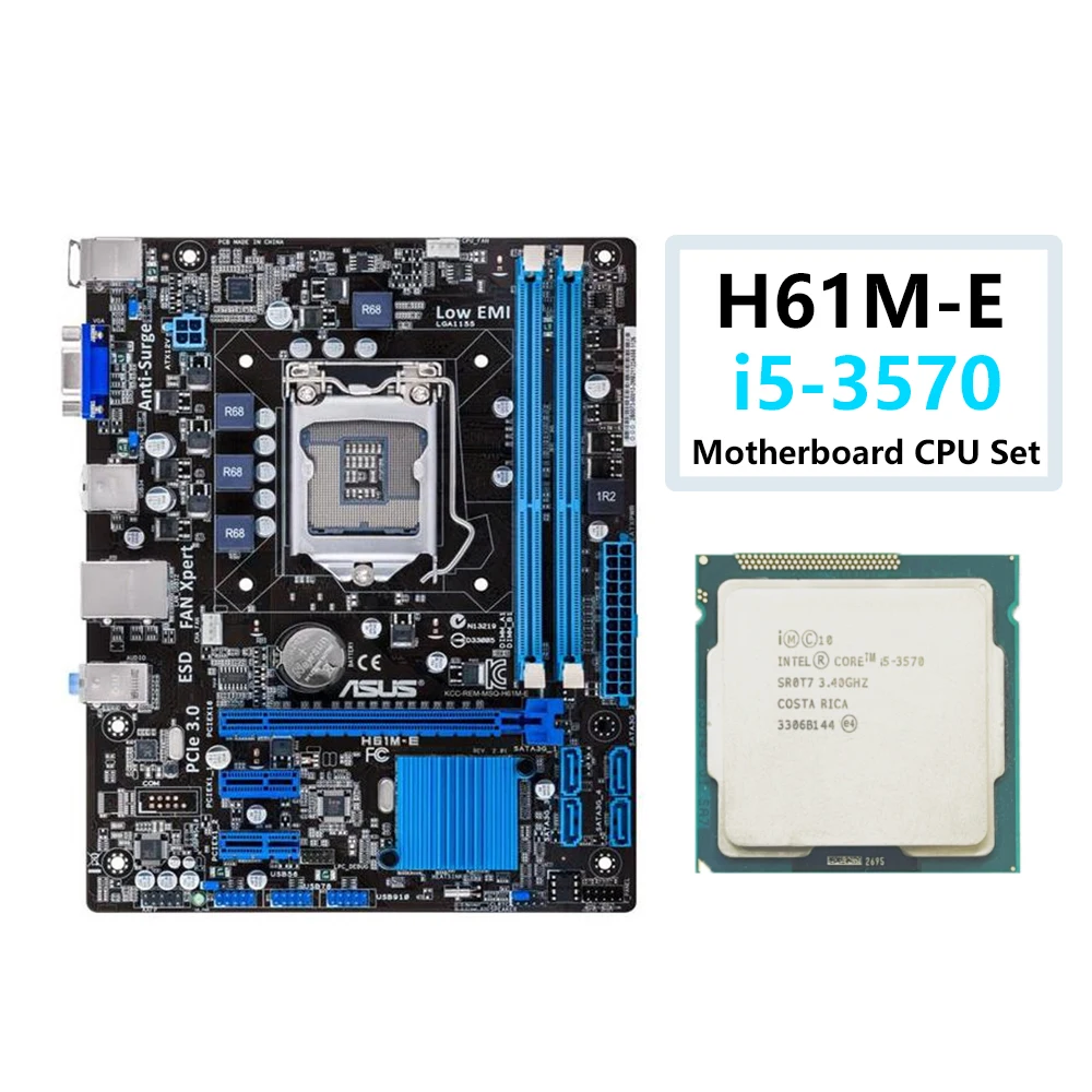 H61meMotherboardSetWithintelCorei53570CPUIntegratedgraphics