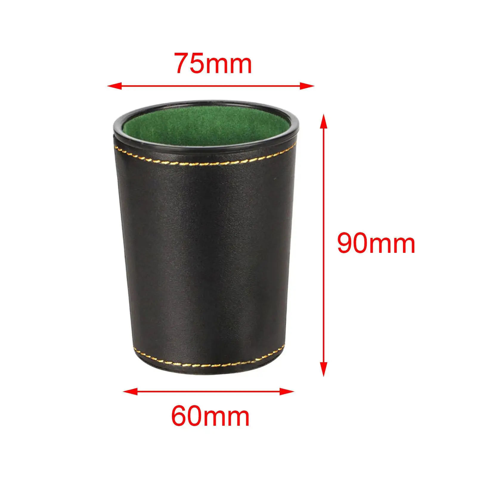 Professional Dice Cup with 5 Dice Bar Game Stacking Set for Bar
