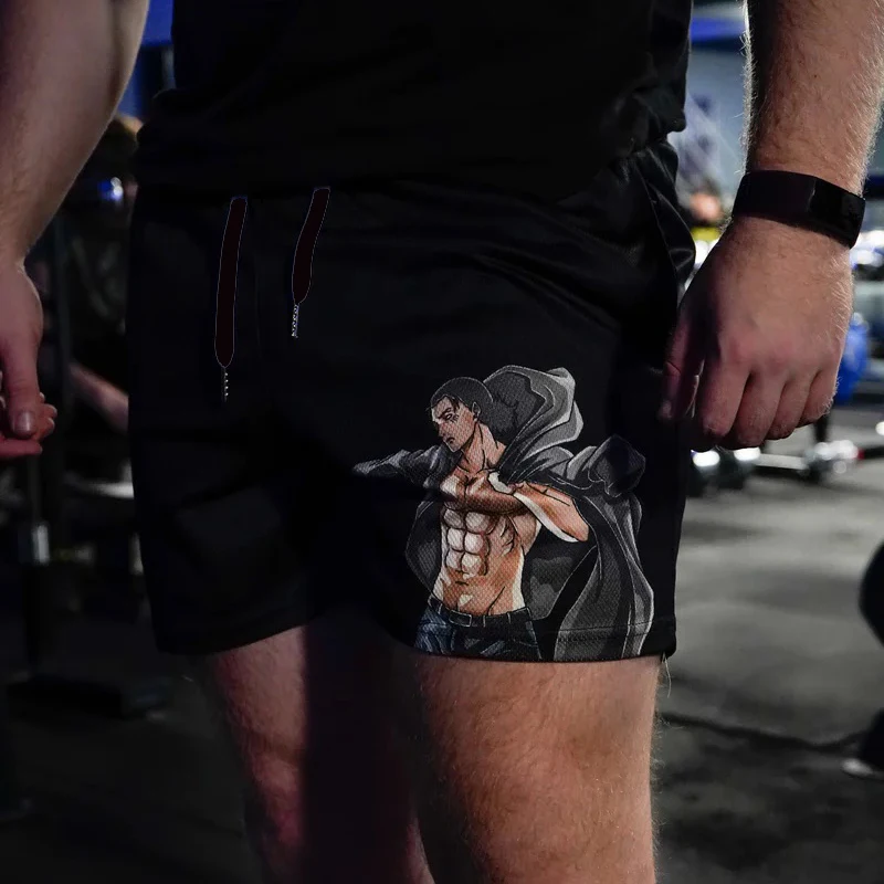 Details more than 155 anime gym shorts mens latest ceg.edu.vn