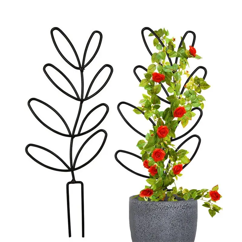 

Plant Trellis Rust Resistant Climbing Trellis Flower Pots Supports Garden Accessories For Roses Peas Morning Glory Blackberries