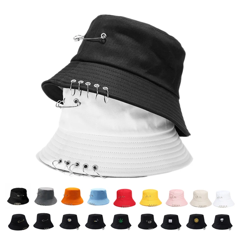 Women's bucket hat Ring Cute Women Flat 