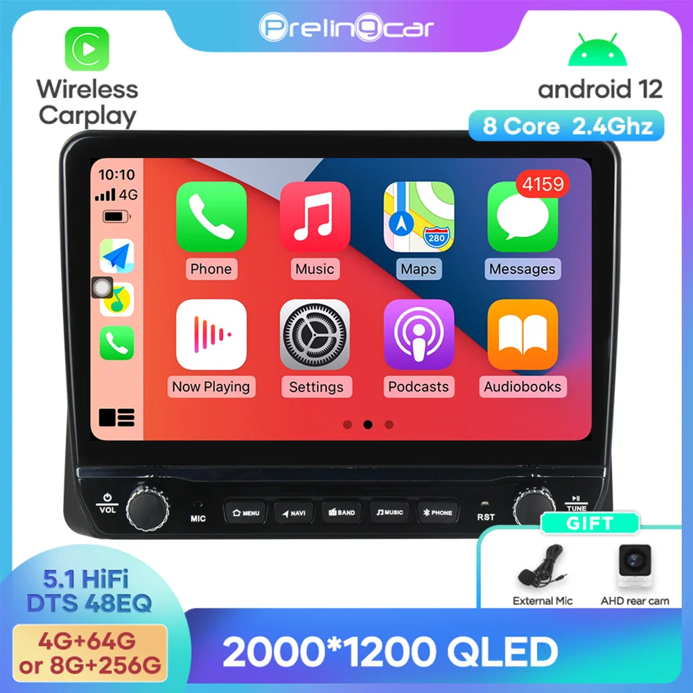 

Android 12 DTS Sound For Chrysler Grand Voyager 2011-2015 Navigation Multimedia Car Player Radio 2Din Stereo Bluetooth 48EQ