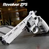 Automatic Launcher ZP5 357 Revolver Mechanical Continuous Firing Toy Gun Pistol Soft Dart Bullet CS Outdoor Weapon for Kid Adult 2