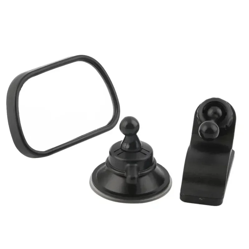 Adjustable Car Baby Rearview Mirror 2 in 1 Mini Safety Child Kids Convex View Car Mirror