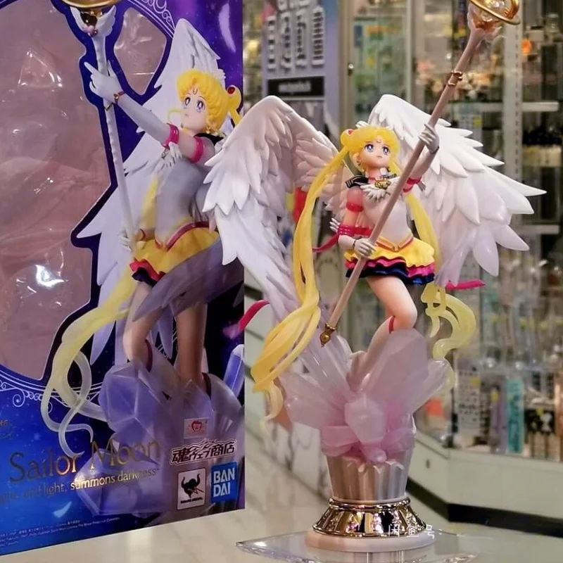 

Anime Action Figures Bandai Fzc Sailor Moon Cosmos Tsukino Usagi Darkness Calls To Light And Light Summons Darkness Pvc Gift