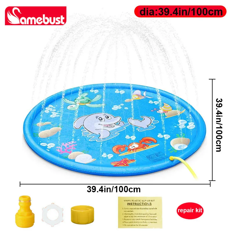 Kids Splash Sprinkler Mat 5