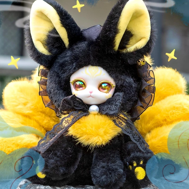 sogni様 Auspicious Nine Tails Series Blind Box Cute Anime Figure Cute