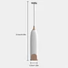 Electric Egg Beater Milk Frother Egg String Whisk Mixer Hand for Coffee Cappuccino Latte Creamer Frothy Blend Whisk Egg Beater 6