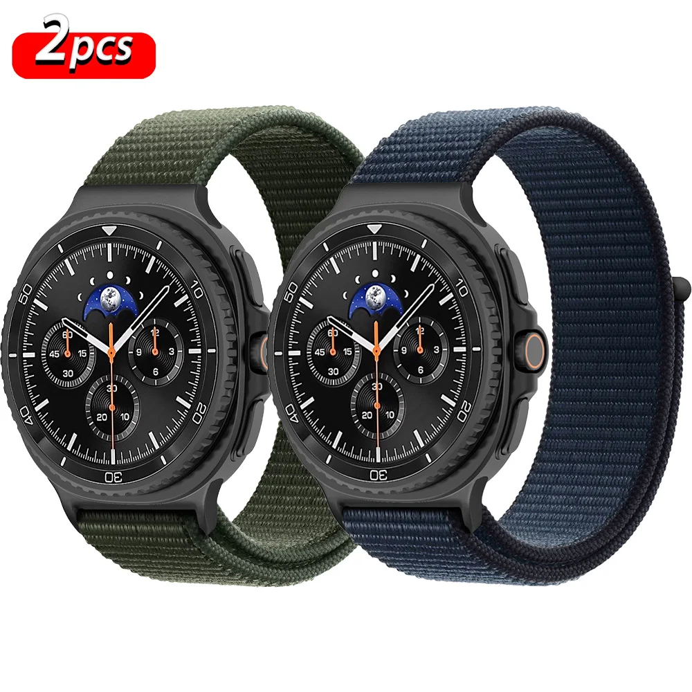 ตัวเลือกสินค้า สายรัดกีฬาไนลอน Samsung Galaxy Watch 8 ยืดหยุ่น กระชับ ทนทาน