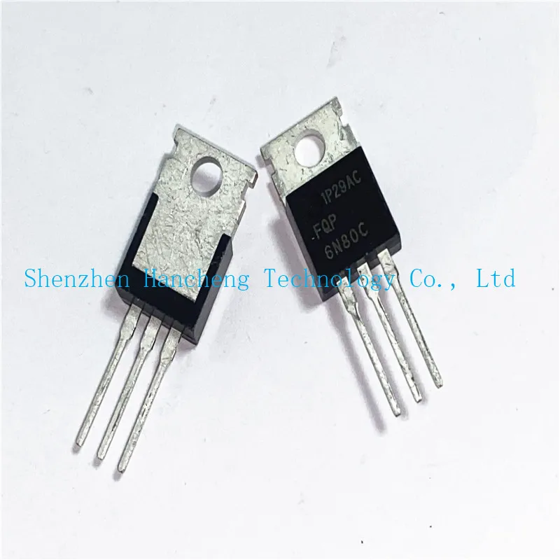 (10PCS-50PCS) FQP6N80C TO220 NEW CHIP IC