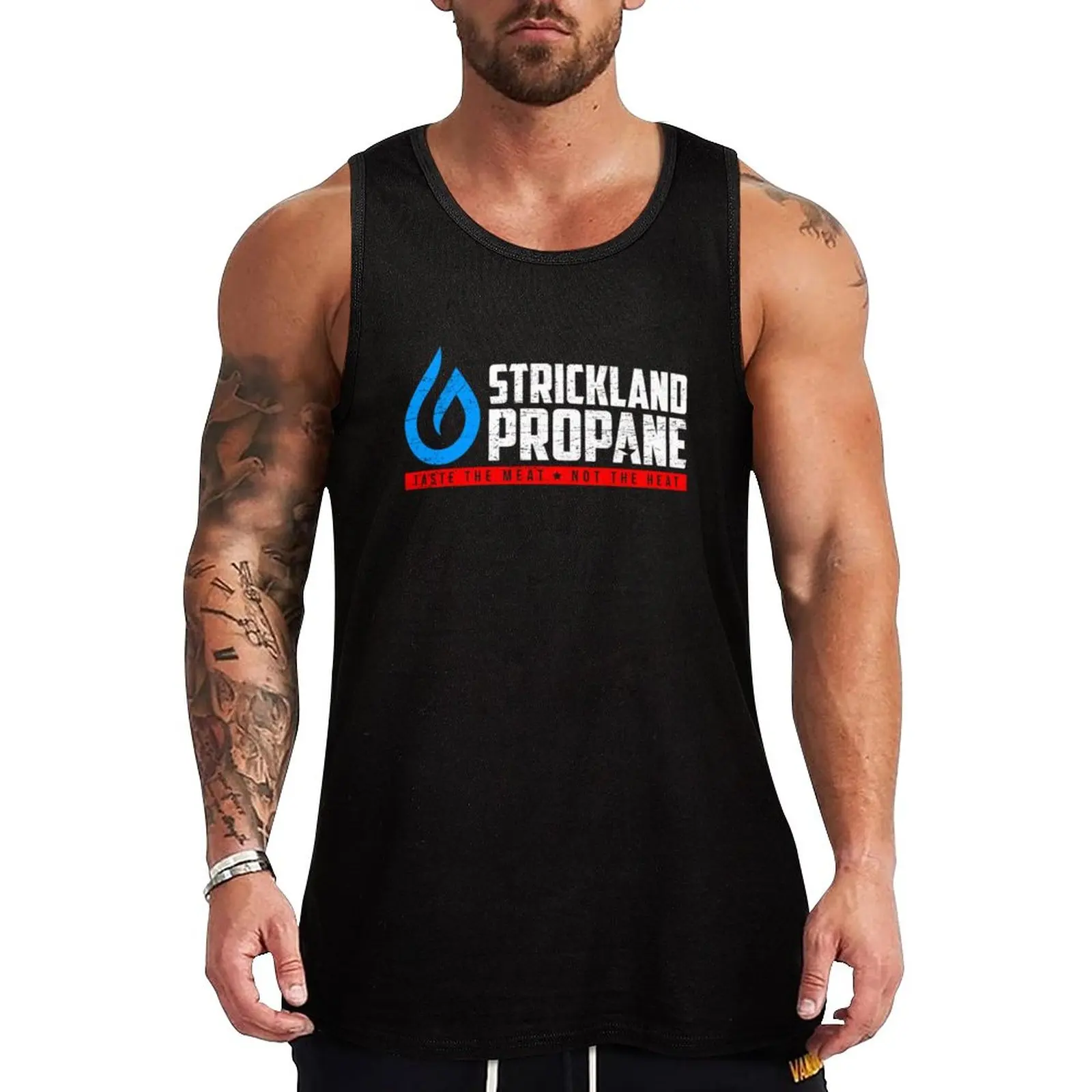 

New Strickland Propane (worn look) Tank Top bodybuilding man Clothing gym shirts