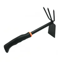 1Pc Portable Digging Tool Mini Two for Head Hoe For Home Garden Transplanting To 1