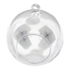 Clear Glass Bauble Balls Garden Home Glass Ball Plant Pots Wedding Container Decoration Flat Bottom Flower Party Succulent 4