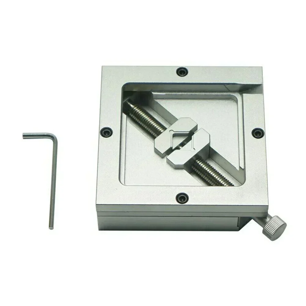BGA Reballing Kit 90mm Reball Station Fixture Jig Heavy Duty Table Template Bracket Clamp PCB With 10pcs Universal Stencil 2