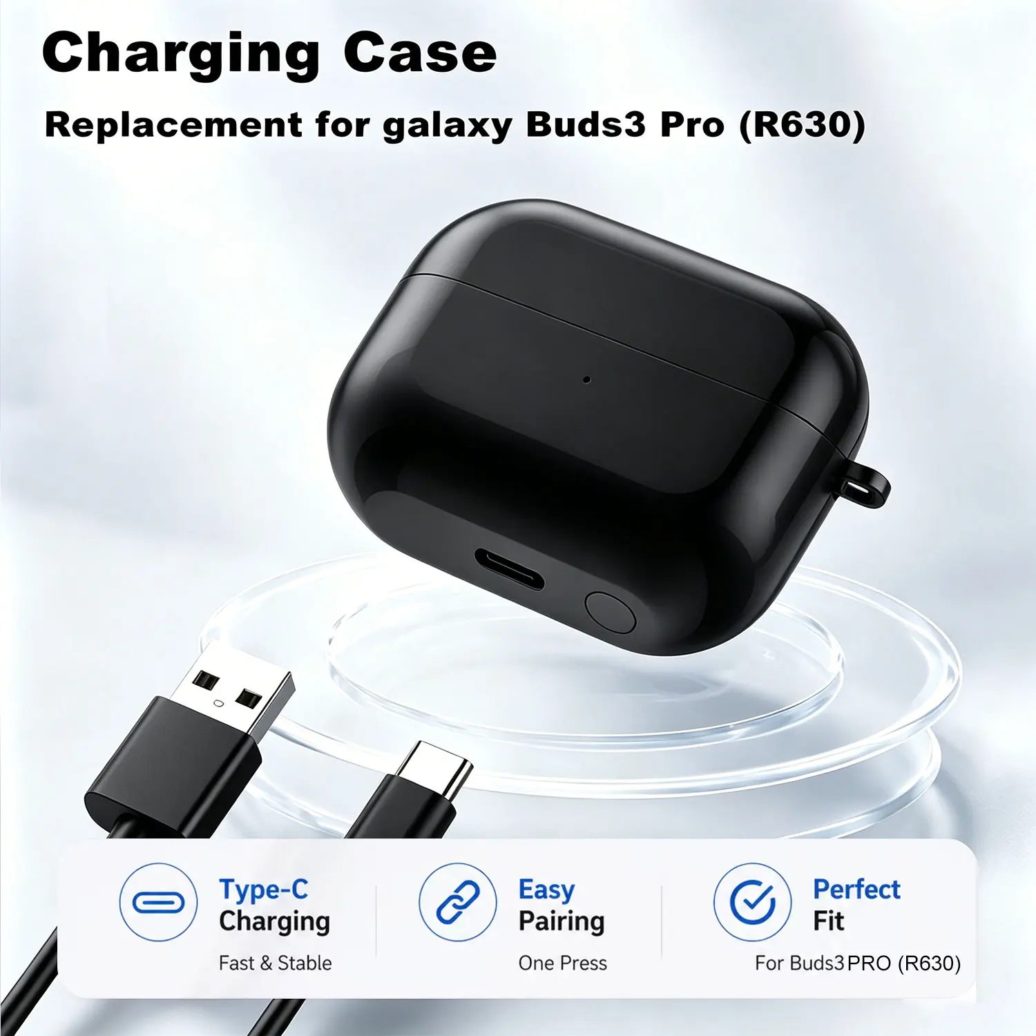 รูปสินค้า แท่นชาร์จหูฟังไร้สาย Galaxy Buds Pro ชาร์จเร็ว ใช้งานง่าย