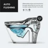 Smart Toilet, One Piece Integrated Toilet with bidet built-in, Auto Open/Close Lid, Auto Dual Flush, Heated Seat, Toilet Smart 2