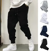 2025 Hot Sale Men's Sweatpants High Quality Solid Color Jogger Pants Autumn Winter Daily Casual Sporty Trousers Home Outdoor
