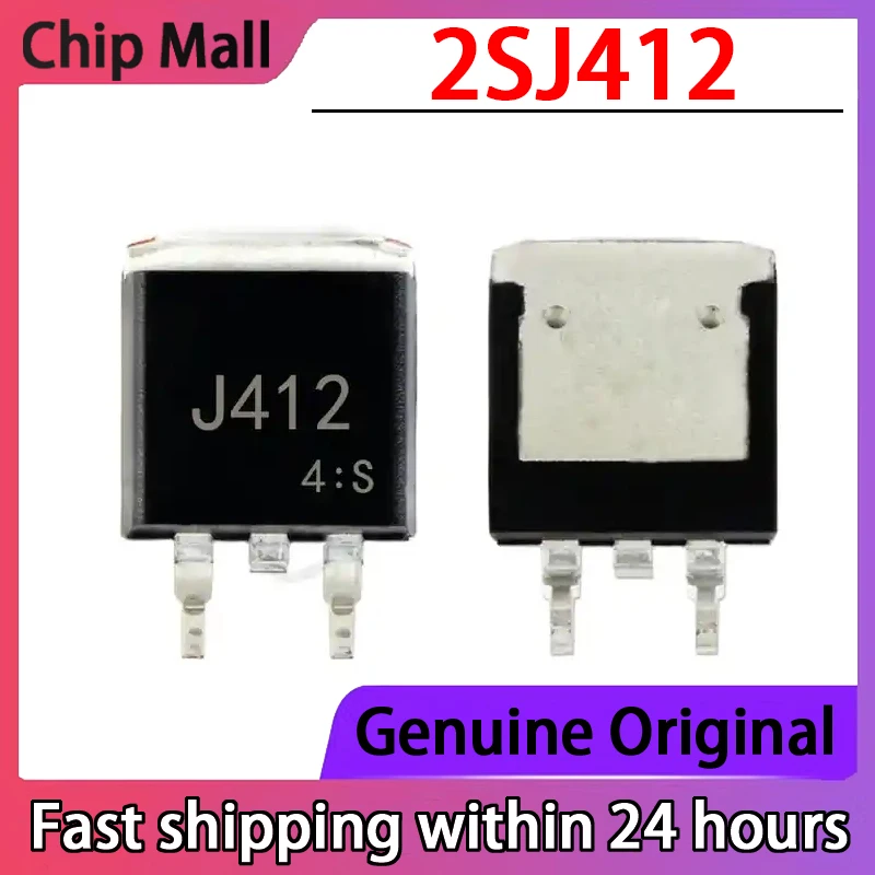 

5PCS J412 2SJ412 Field-effect Transistor 16A 100V Brand New Original Equipment