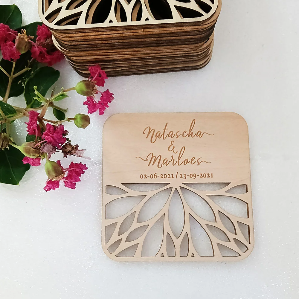 Wholesale Custom Coasters Wedding Coasters personalized Wooden Rustic coasters Save the Date wedding gift wedding favors 1 S129eee626b3343a79b0b3298e35c4bd1X