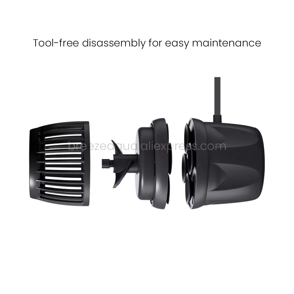 Jebao Jecod New Smart Bluetooth App Control Cordless Freshwater Saltwater Fish Tank DMP-10/20/30/40 Aquarium Wavemaker Pump 4