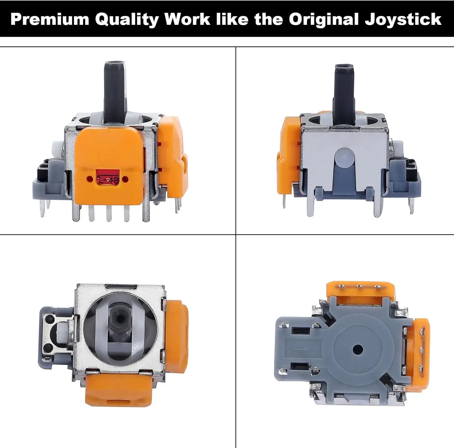 مجموعة قطع غيار عصا التحكم التناظرية ثلاثية الأبعا...