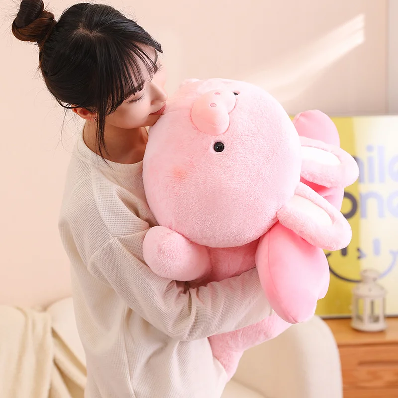 Kawaii Therapy Bunny Pig Plush XL - Limited Edition