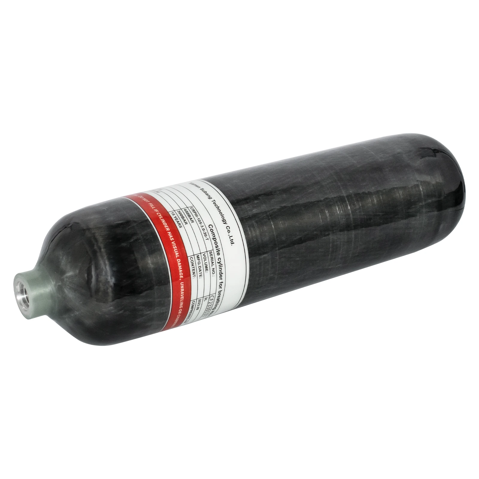 TUXING 300Bar 3L Carbon Fiber Cylinder with Fill Station Regulator Valve 4500psi
