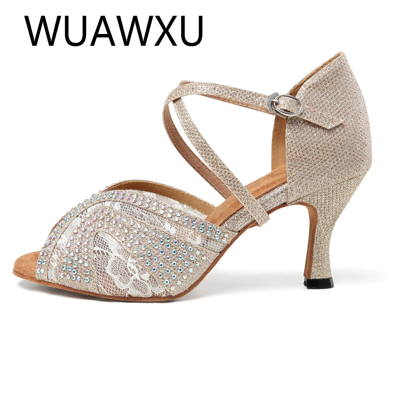 NATASHA Latin dance shoes Women's dance shoes Reese dance party performance heels 5-10cm 2