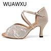 NATASHA Latin dance shoes Women's dance shoes Reese dance party performance heels 5-10cm 2