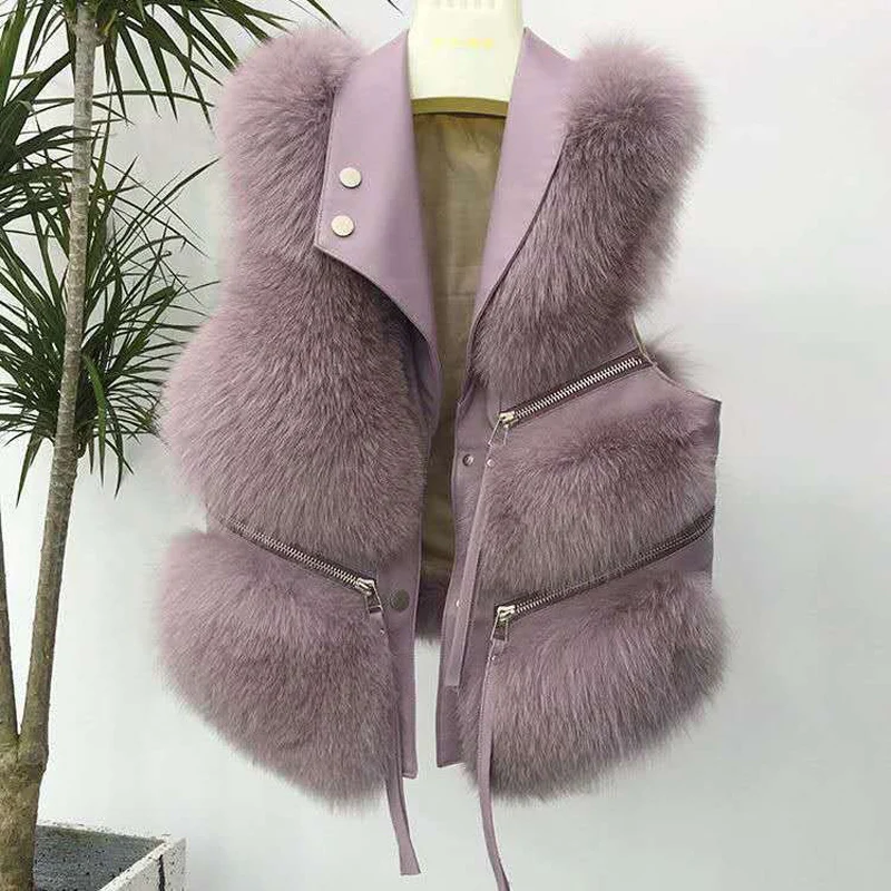 

Fur Jacket Women's Short Coat 2023 New Fashion Autumn and Winter Light Luxury Versatile