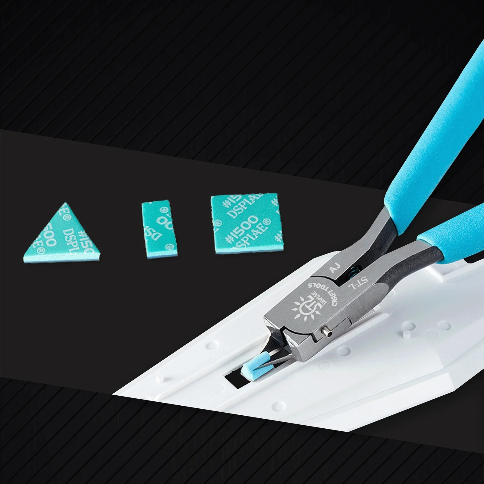 Sanding Sponge Set for Model Making and Arc Grinding