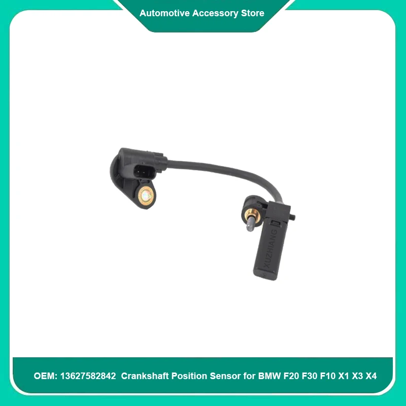 13627582842 1piece Crankshaft Position Sensor For Bmw F20 F30 F10 X1 X3