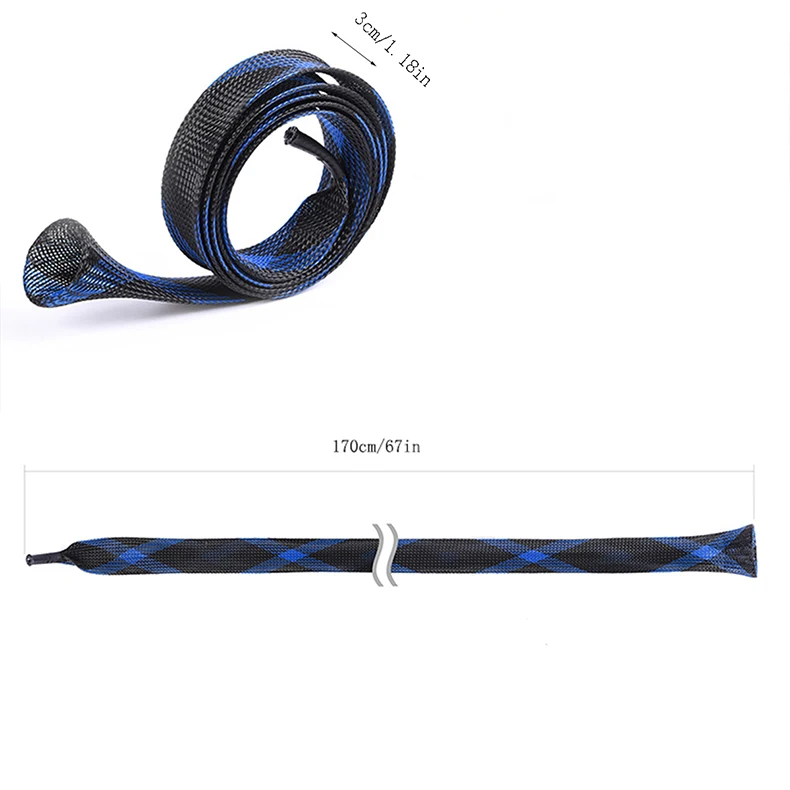 Description Picture 4 of itemFishing Rod Sock Fishing Rod Cover Fishing Rod Braided Net Protector Fishing Tool For Spinning Rods, Casting Rods, Ice Rods