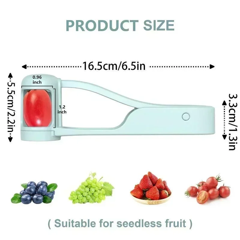 Tomato Slicer Cutter Grape Tools Cherry Fruit Salad Splitter Artifact for Toddlers Small Kitchen Accessories Cut Gadget for Baby 3 Tomato Slicer Cutter Grape Tools Cherry Fruit Salad Splitter Artifact for Toddlers Small Kitchen Accessories Cut Gadget for Baby 3