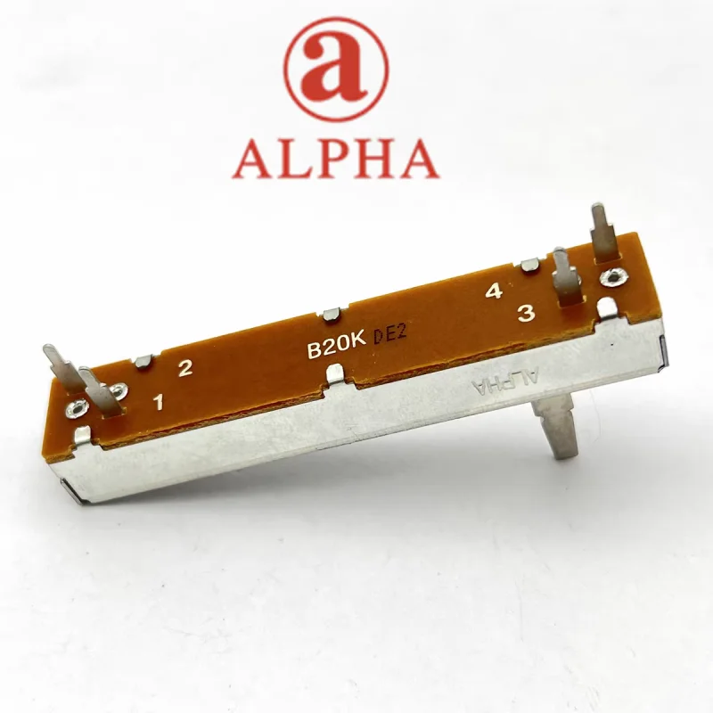 1 pz, potenziometro scorrevole, B20K, 4 pin, fader del volume della console di missaggio, Pioneer DJ XDJ-R1 DDJ-SR RX SX SX2 SX3 - immagine 4