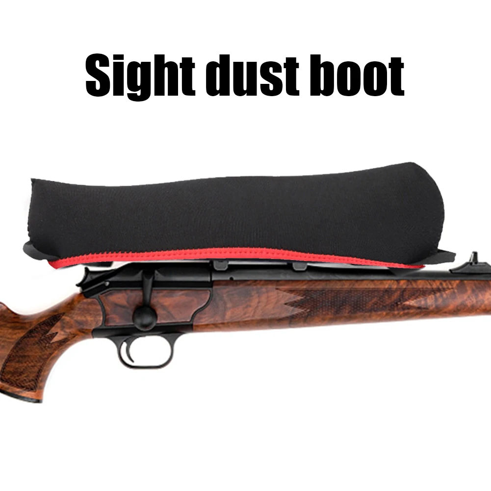 Scope Cover Dustproof Neoprene Scope Cover Protective Optics Lens Rifle Case Fits 10 in Length Scopes