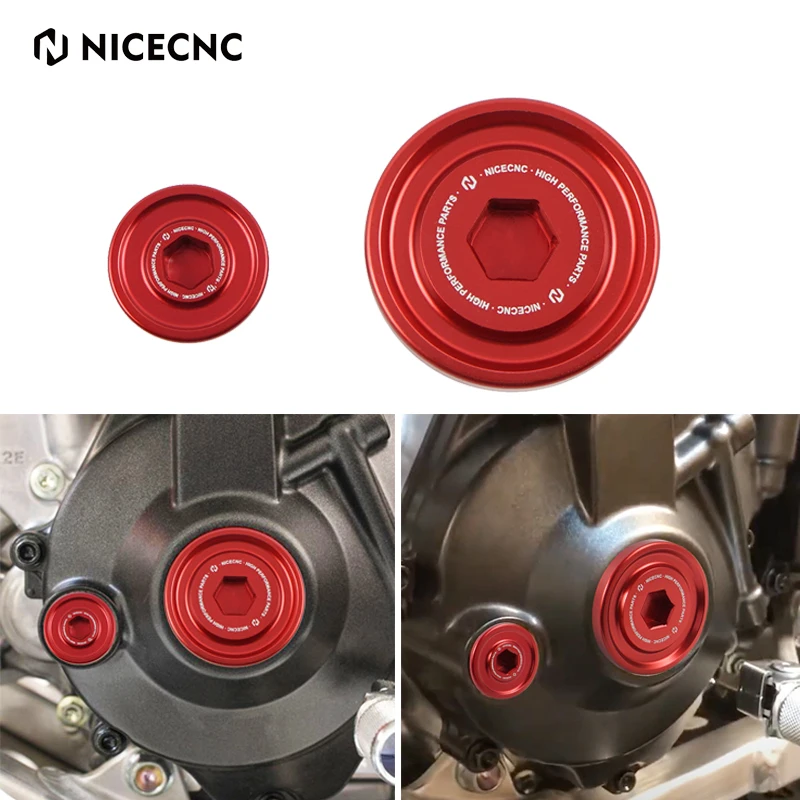 NICECNC-Motorcycle-Engine-Timing-Plug-Cover-Cap-Protector-For-Honda-CRF ...