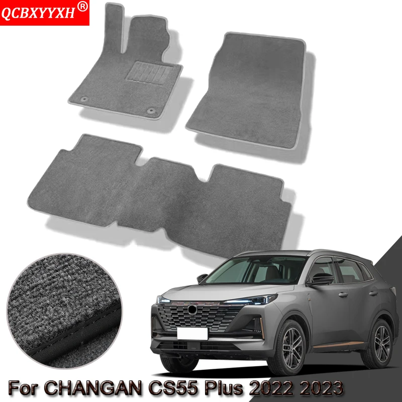 

Custom Car Floor Mats For CHANGAN CS55 Plus 2022 2023 Waterproof Non-Slip Floor Mats Internal Protection Carpets Rugs Accessory