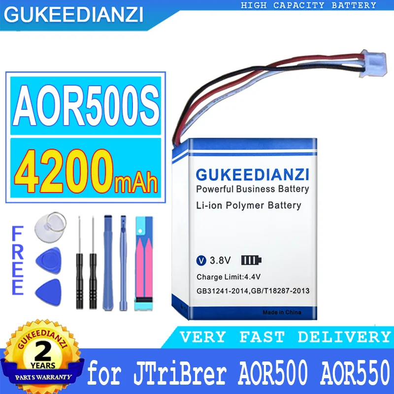 

Аккумулятор емкостью 4200 мАч для модели JTriBrer AOR500 AOR550 OTDR с большой мощностью
