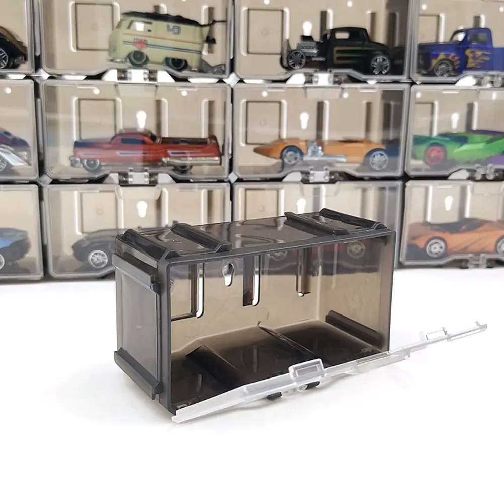 164DiecastModelCarDisplayBoxDurableWithHandleABSStorageBox