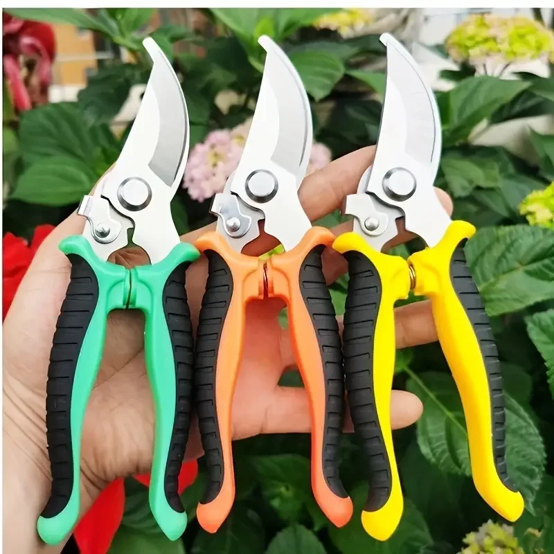 Horticultural Scissors Bird Beak Shape Branch Pruning Labor Saving Pruning Stainless Steel Picking Multifunctional Fruit Scissor 3