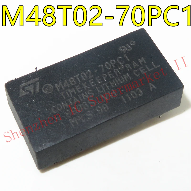 

1 шт./партия M48T02-70PC1 MK48T02B DIP