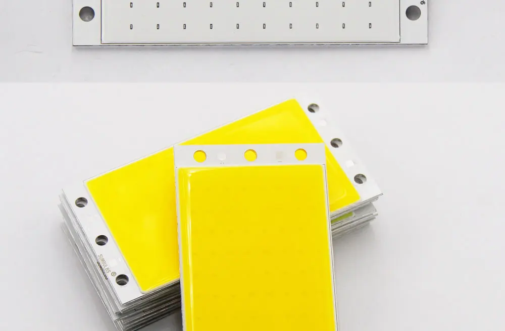 Sumbulbs DIY LED-Panel-Licht, 94 x 50 mm, 1500 lm, ultrahell, warm, natürlich, kaltweiß, blau, DC 12 V, 15 W, COB-Platine, LED-Lampe – Detail 10