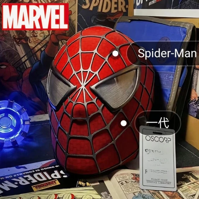 Marvel The Amazing Spider-Man Mask with Faceshell & Magnetic Lenses 1:1 3D  Handmade Spiderman Mask Cosplay Replica for Gift - AliExpress