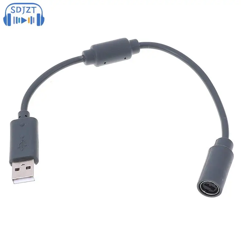 USB Breakaway Cable Cord Adapter for Xbox 360 PC Wired Controller 1pc