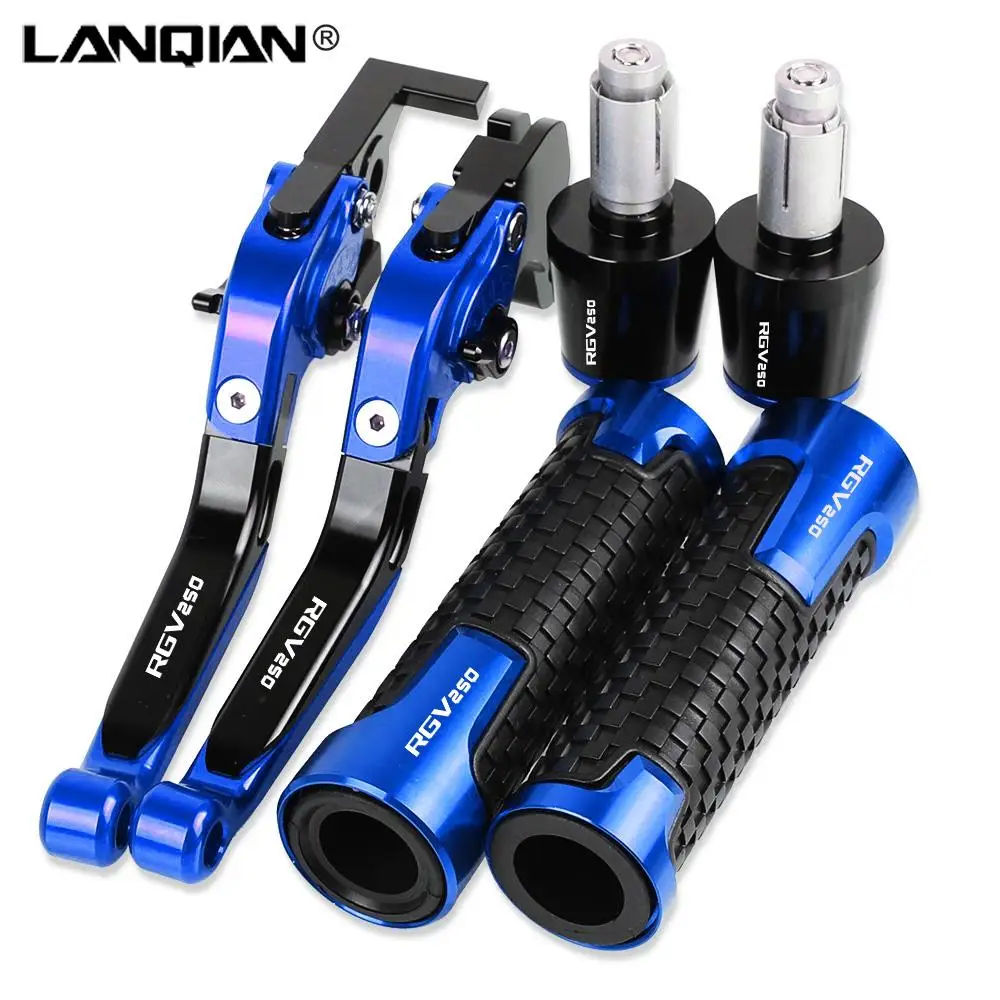 

For SUZUKI RGV250 VJ 21A 1988Motorcycle Brake Clutch Levers Non-slip Handlebar knobs Handle Hand Grips